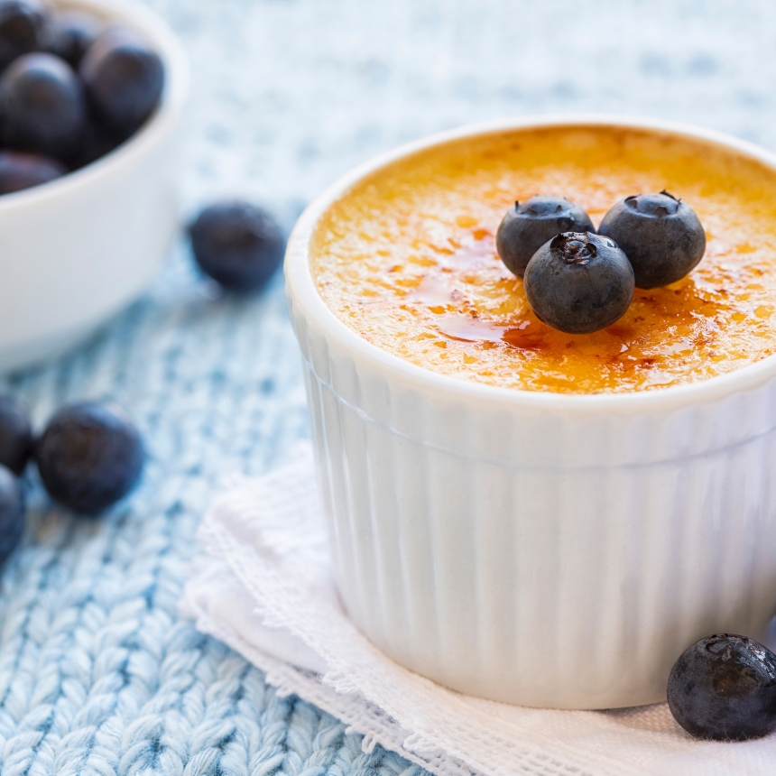 Recette Crème brûlée exotique végane
