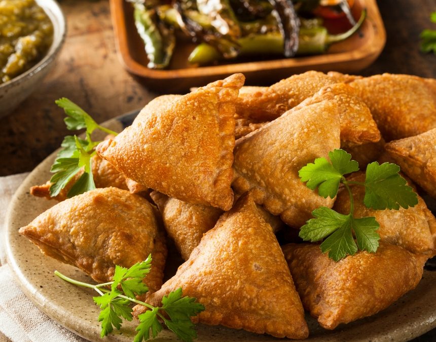 Samossas à l&rsquo;indienne vegan