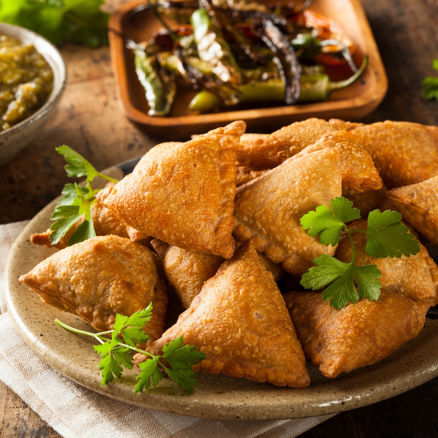 Recette Samossas à l&rsquo;indienne vegan