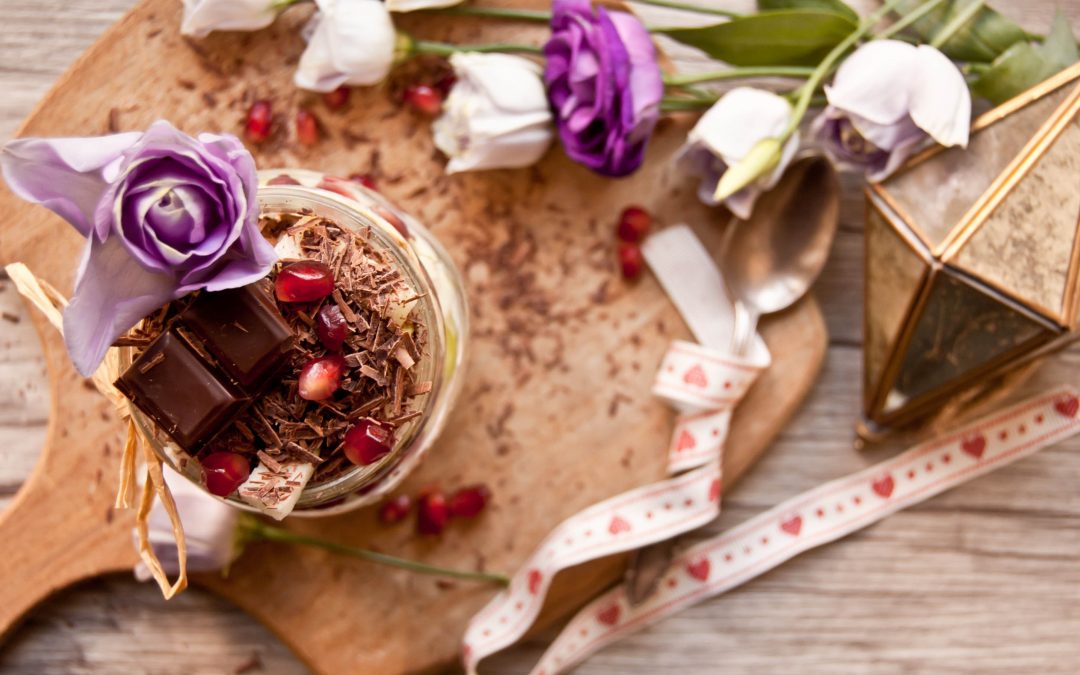 Crème vanille végane et topping gourmand