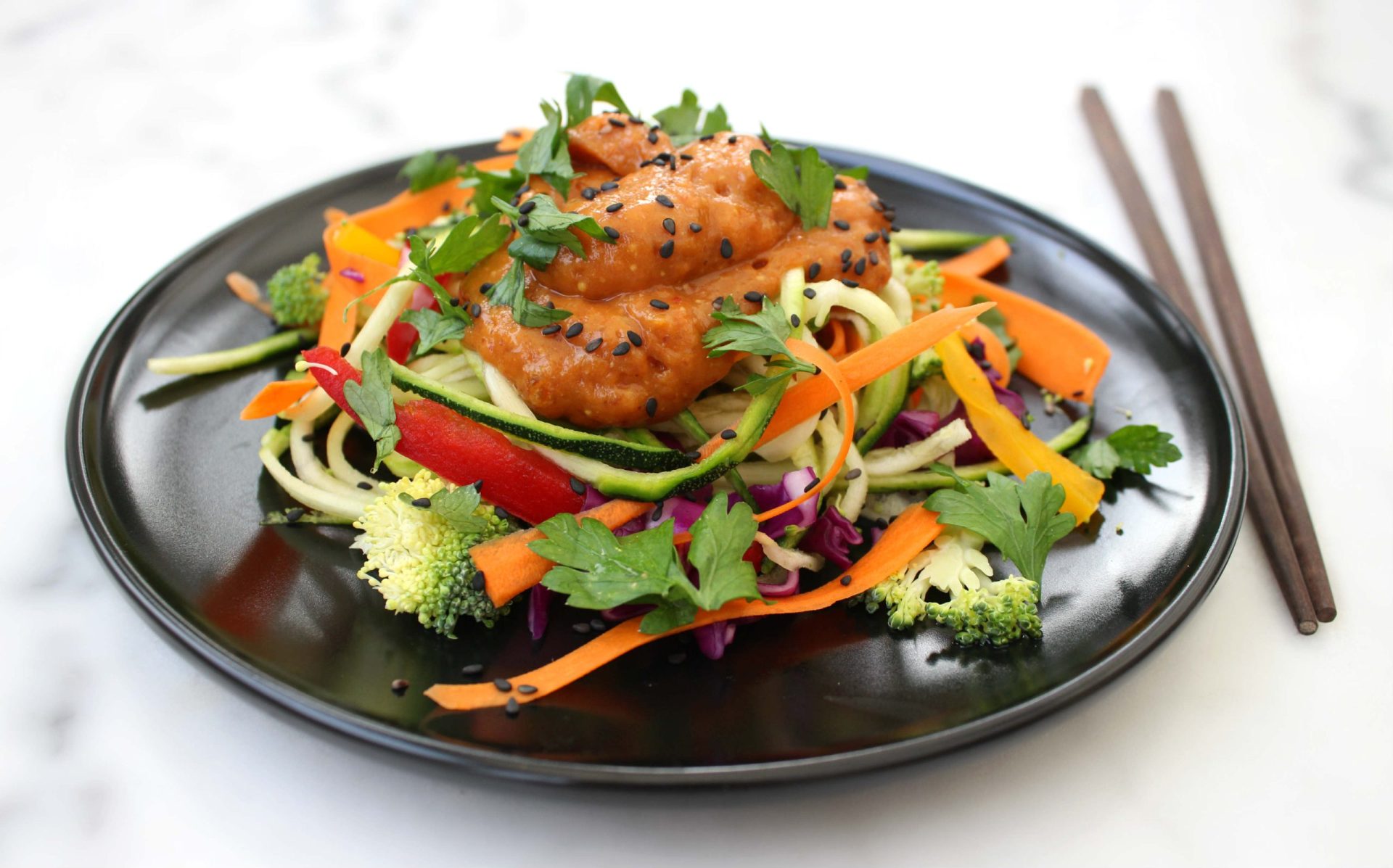 Recette Pad Thai estival et duo de sauces exotiques