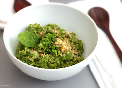 Recette Risotto de sarrasin, épinard et brocoli