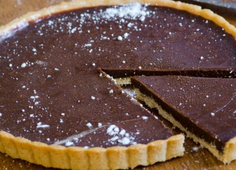 Recette Tarte au chocolat végane