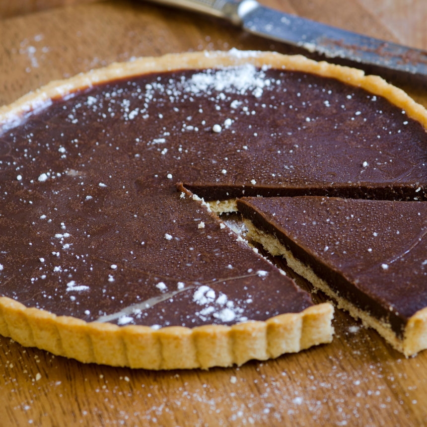 Recette Tarte au chocolat végane