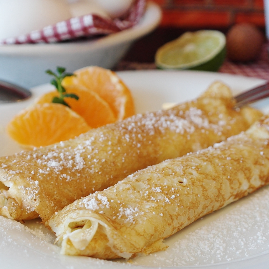 Recette Crêpes véganes aromatisées à l&rsquo;orange