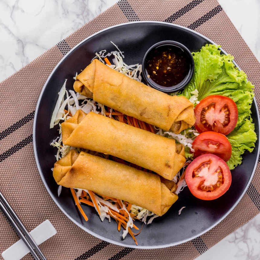 Recette Rolls vegan aux légumes