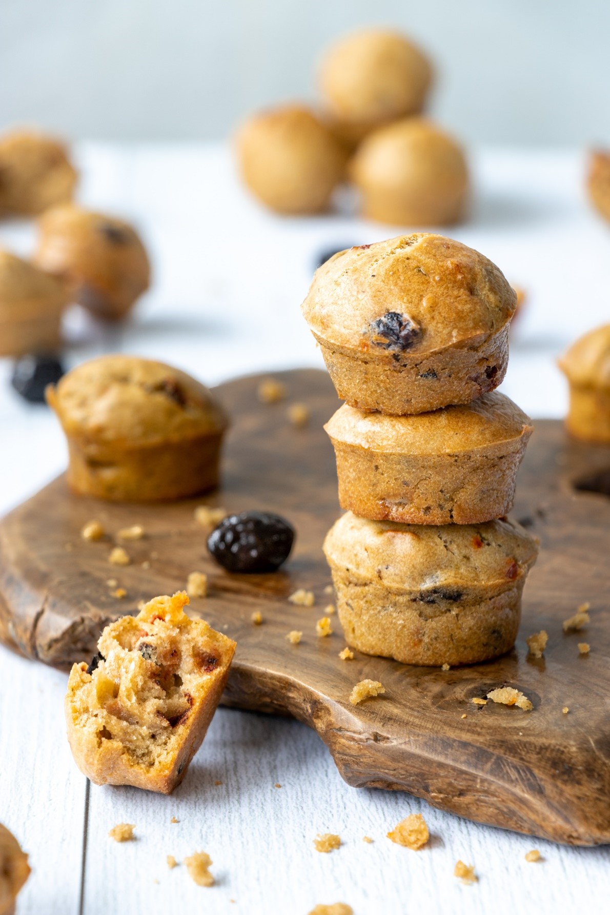 Recette Muffins pesto-tomates-olives