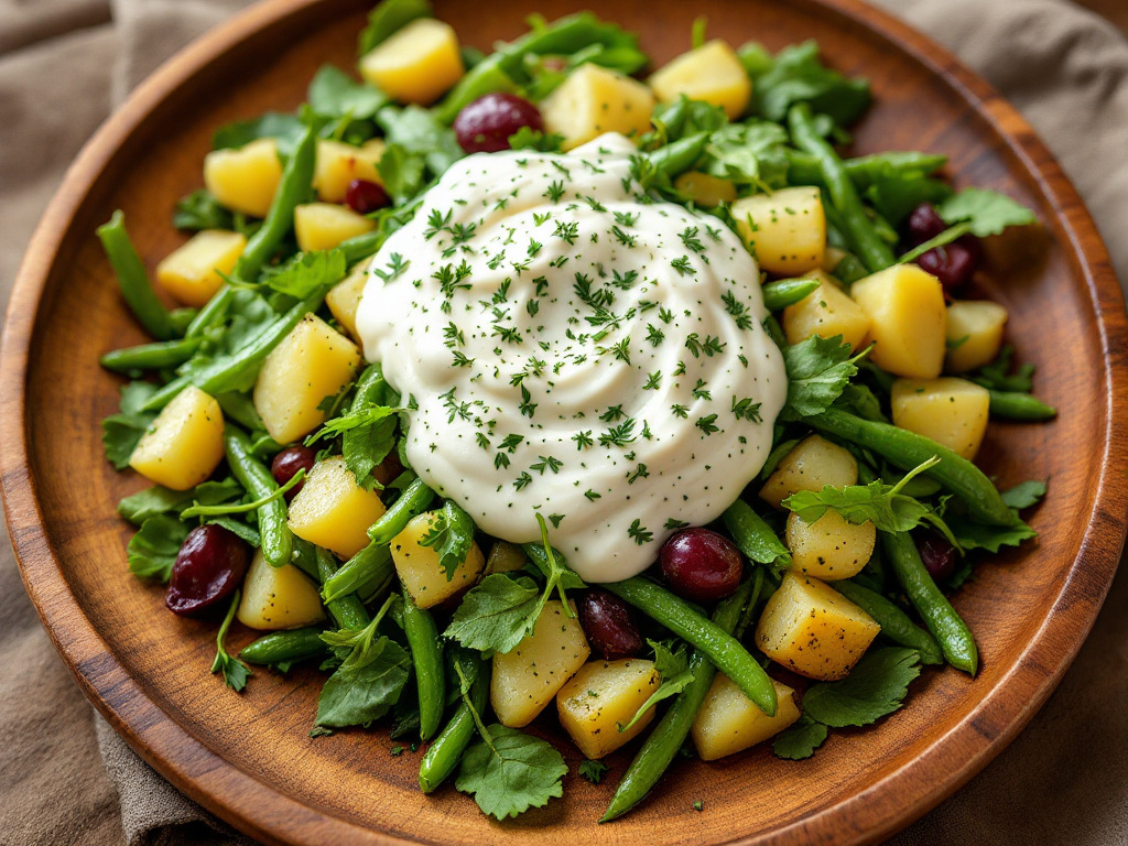 Recette Salade de haricots de mer et pomme de terre