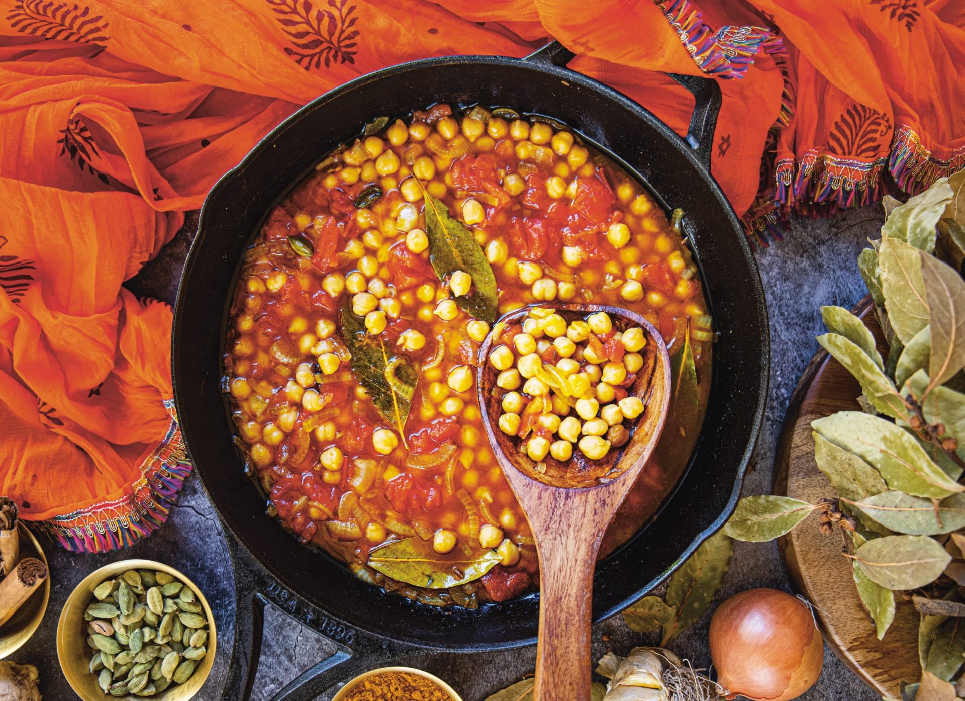 Recette Chana massala aux pois chiches