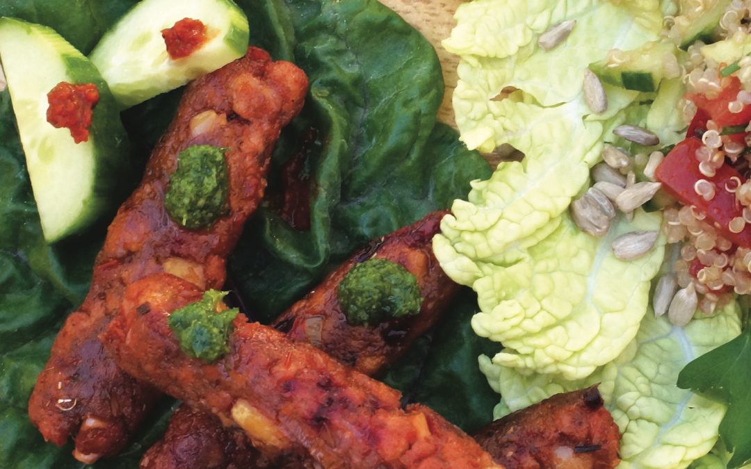 Merguez végétales sans gluten