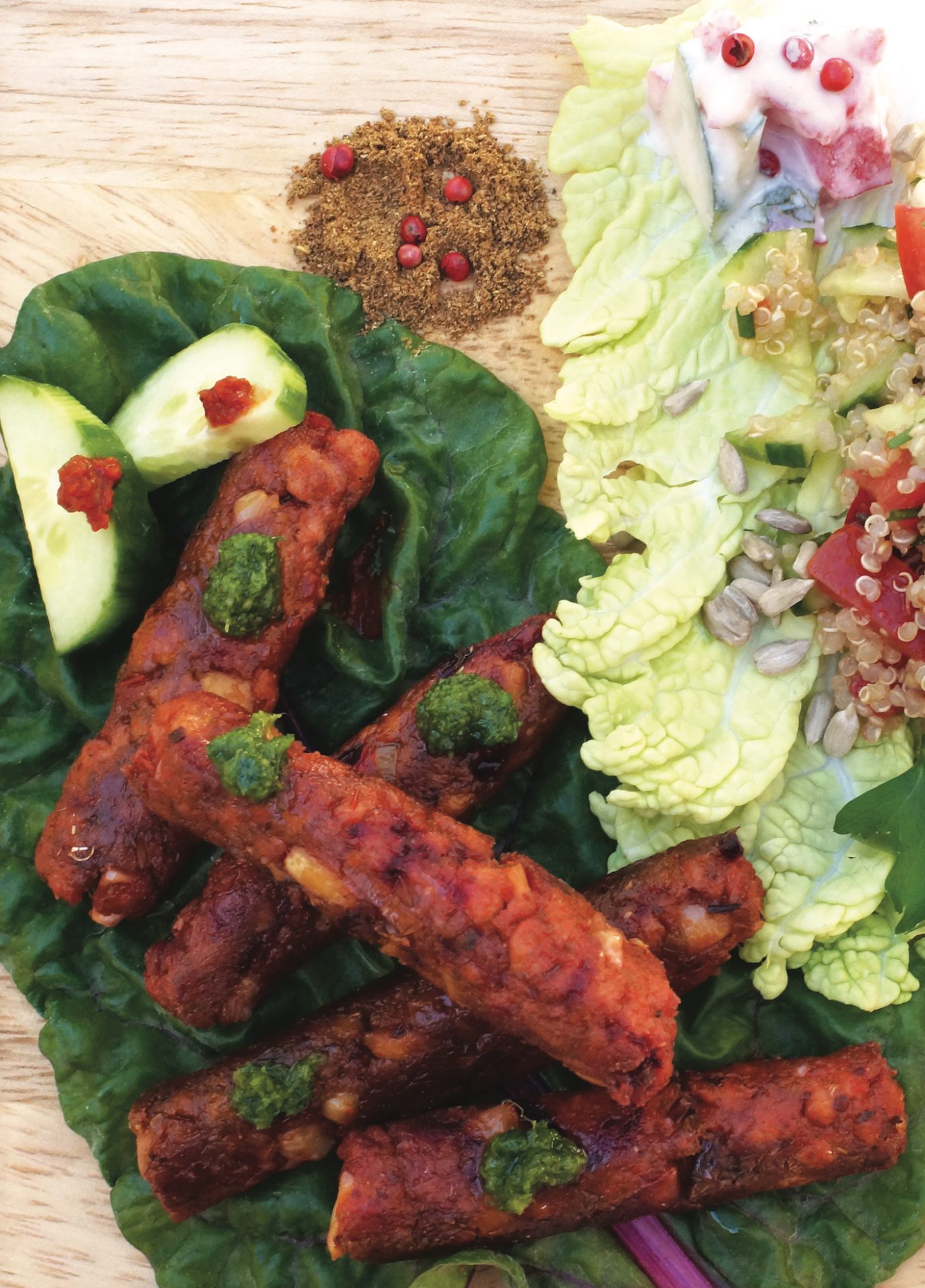Recette Merguez végétales sans gluten