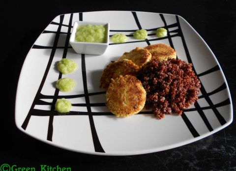 Recette Galettes de tofu et coulis de poireaux