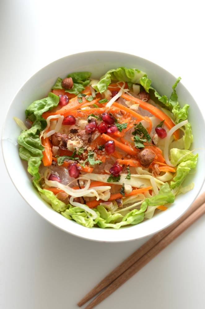 Recette Salade asiatique végane