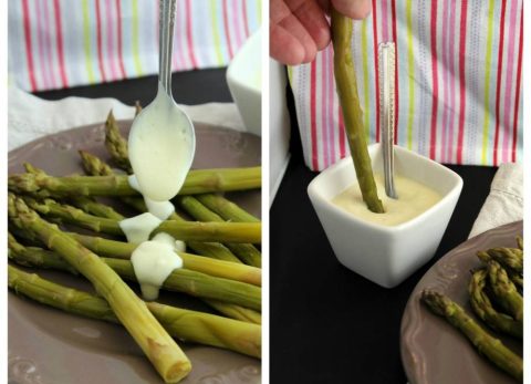 Recette Asperges vertes et sauce blanche