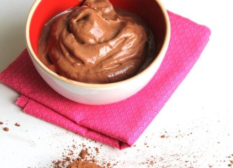Recette Glace végétale au chocolat (sans sorbetière)
