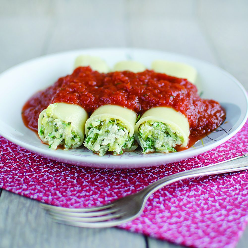 Recette Cannelloni à la courgette