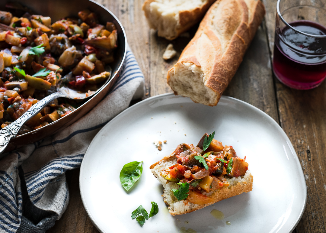 Recette Caponata Rustique