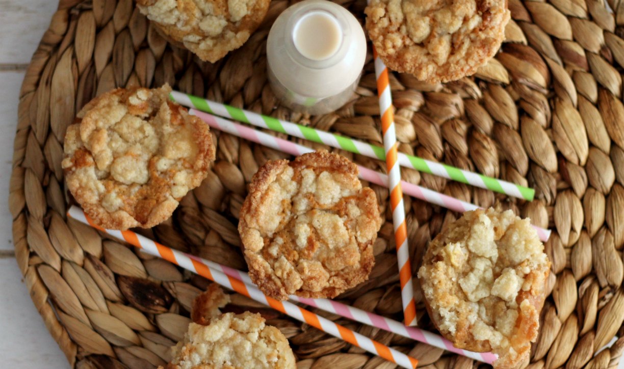 Recette Muffins pomme/poire façon crumble