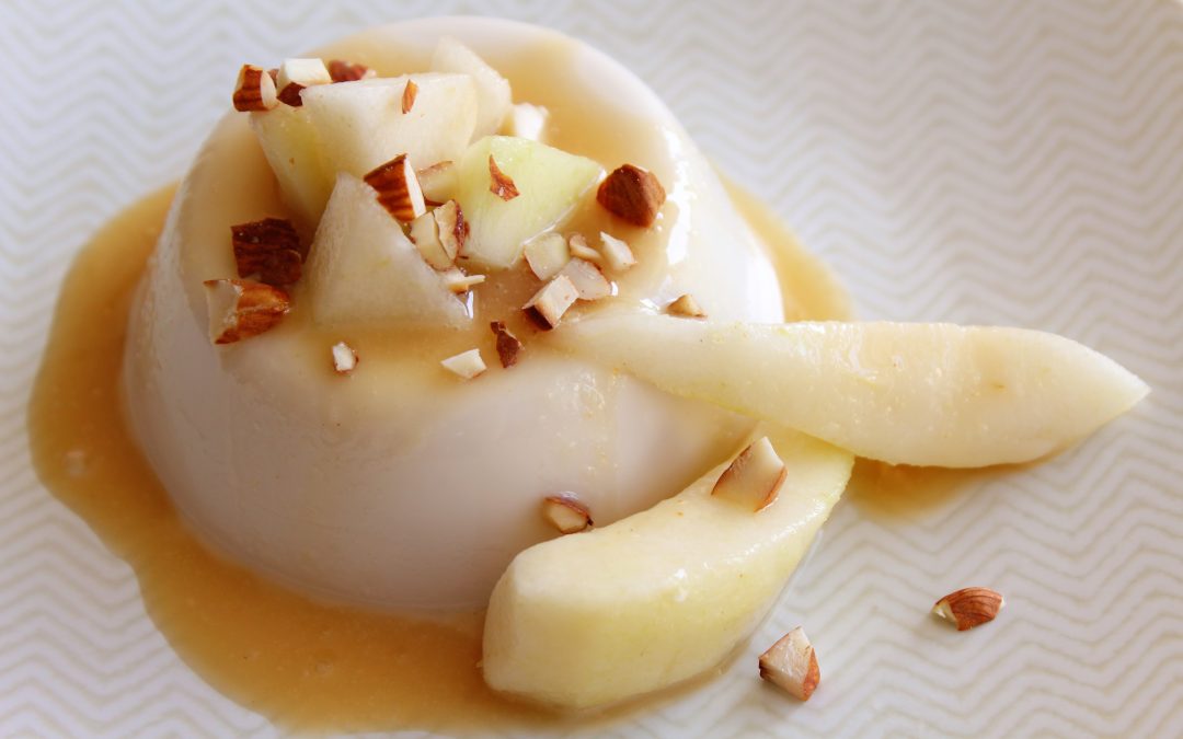 Panna Cotta Poire Caramel