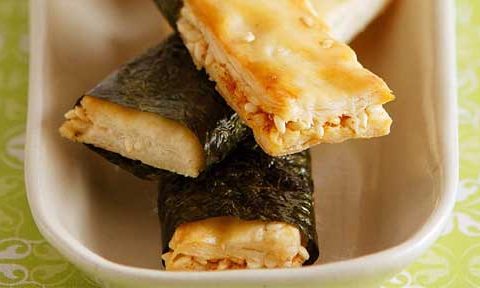 Recette Petits feuilletés japonisants vegan