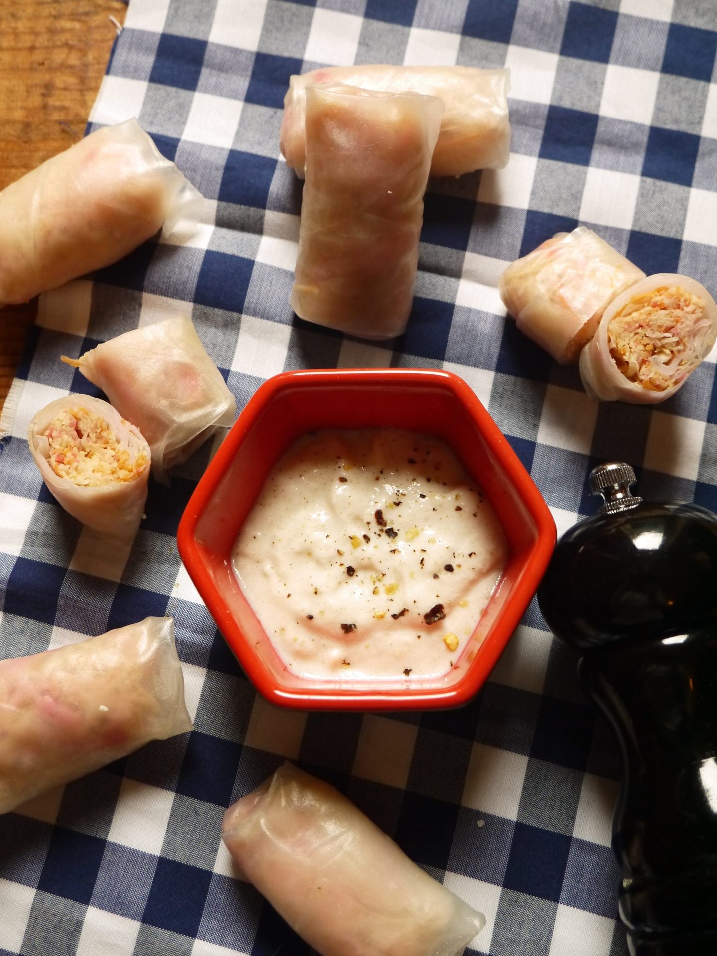 Recette Rouleaux de printemps betterave, carotte et céleri