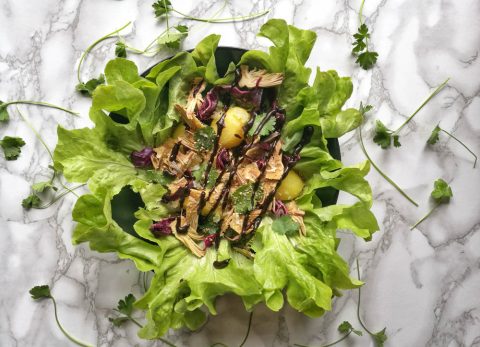Recette Salade fraîcheur à l’artichaut cru