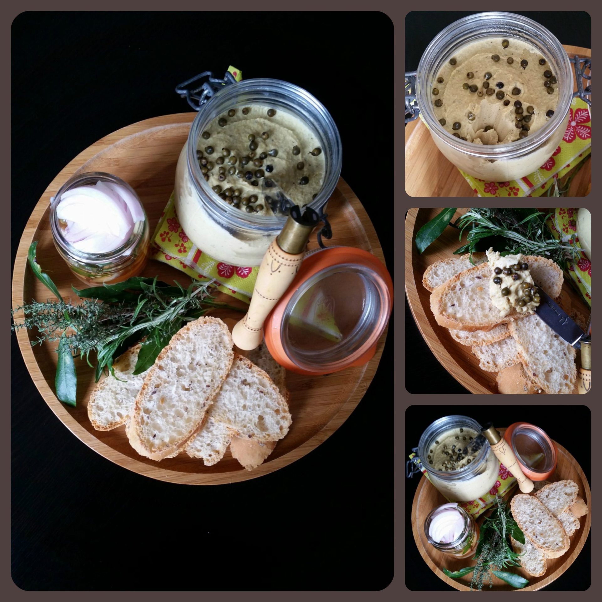 Recette Terrine au poivre vert et Jurançon