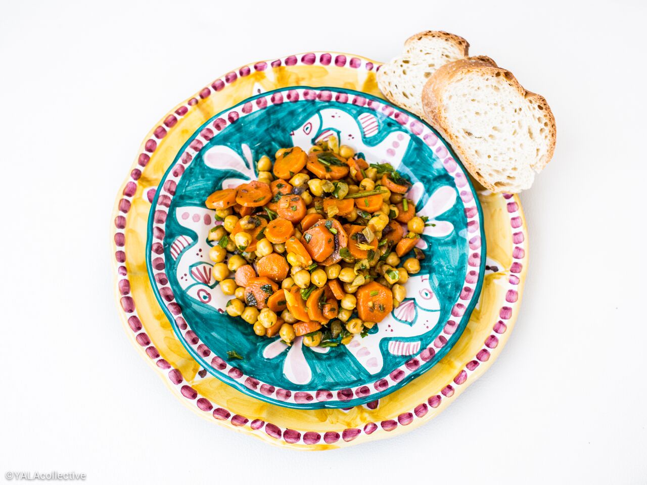 Recette Poêlée de pois chiches et carottes à la marocaine