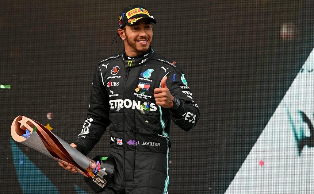 Lewis Hamilton, pilote automobile britannique