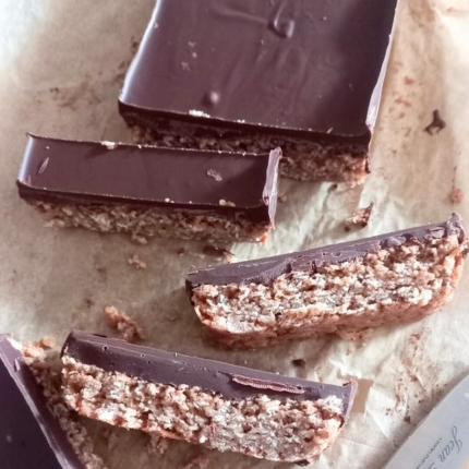 Barres de céréales véganes maison