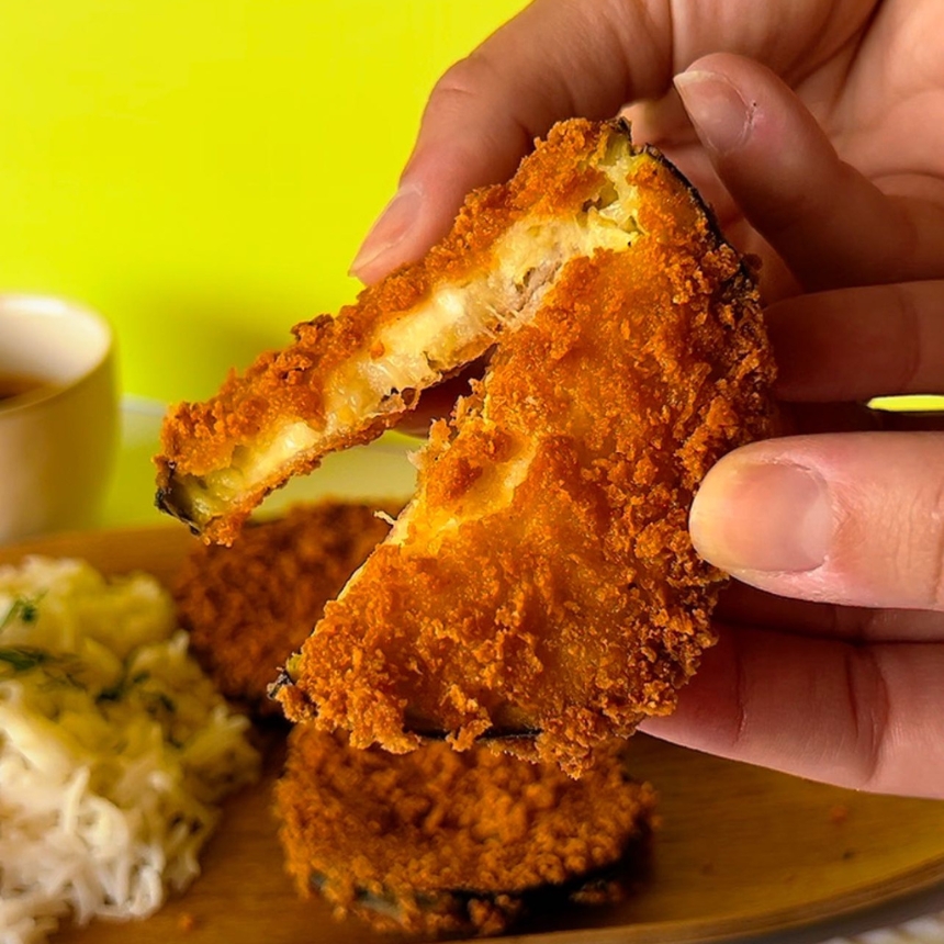 Recette Katsu d’aubergines vegan