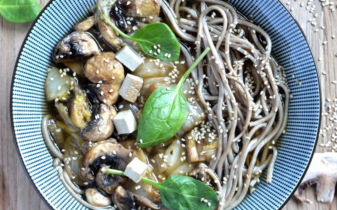 Ramen vegan de saison