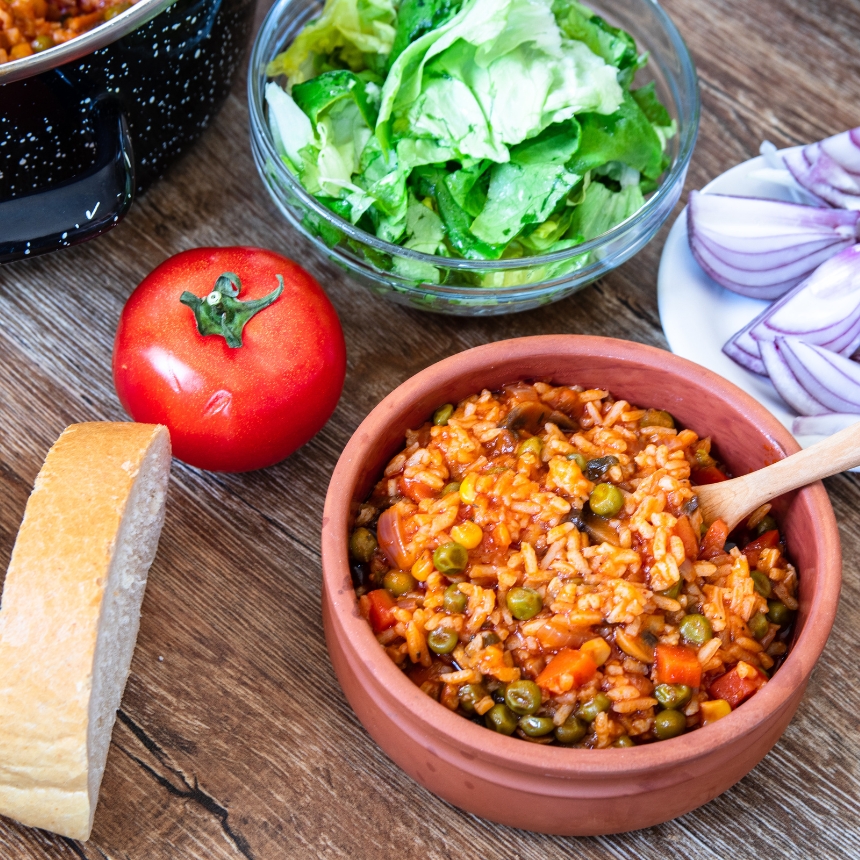 Recette Riz sauté au poireau végétal